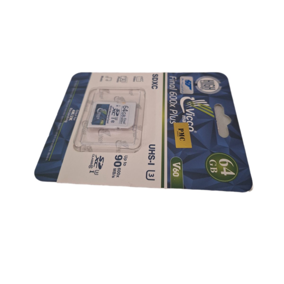 • مشخصات ram sd 64g 600x u3 vicco • ظرفیت: 64 گیگابایت • سرعت خواندن اطلاعات : 90 مگابایت بر ثانیه • کلاس 10 • برند : vicco • گارانتی دارد