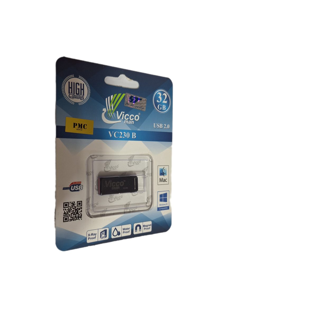 • مشخصات usb 32g 230 vicco • ظرفیت: 32 گیگابایت • نوع اتصال: USB 3.0 (سازگار با پورت‌های USB 2.0 و 3.0) • سرعت انتقال داده: سرعت بالاتر نسبت به USB 2.0، مناسب برای انتقال سریع‌تر فایل‌ها • طراحی: بدنه پلاستیکی مقاوم با طراحی کوچک و سبک • سازگاری: قابل استفاده با سیستم‌عامل‌های مختلف مانند ویندوز، macOS و لینوکس • ابعاد: جمع و جور و قابل حمل • برند : vicco • گارانتی دارد