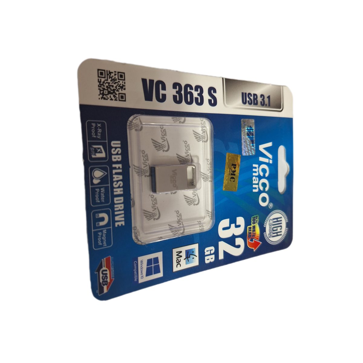 • مشخصات usb 32g 363g u3 vicco • *ظرفیت: 32 گیگابایت (GB) • * استاندارد USB: USB 3.0 (U3) • * سرعت انتقال: حدود 5Gbps (مناسب با سرعت USB 3.0) • * نوع پورت: معمولاً Type-A