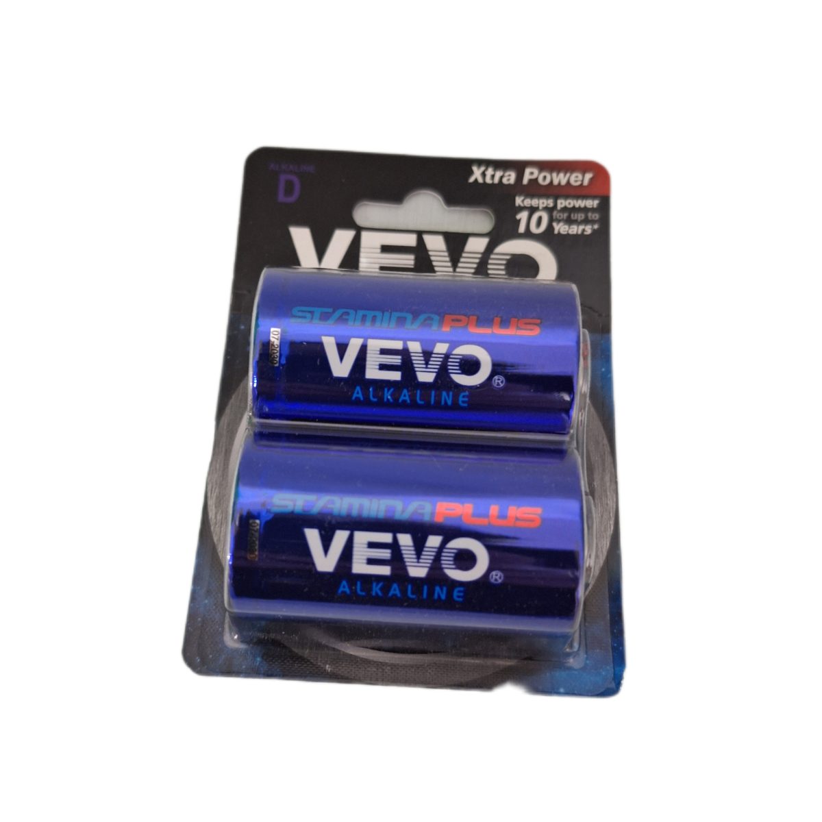 battery size d x2 vevo