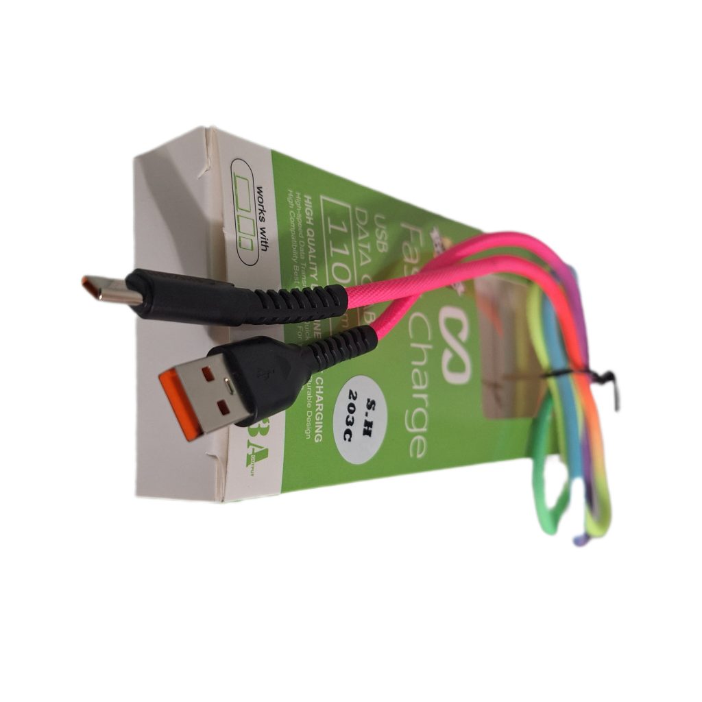 cable sh 203 c کابل تايپ سي