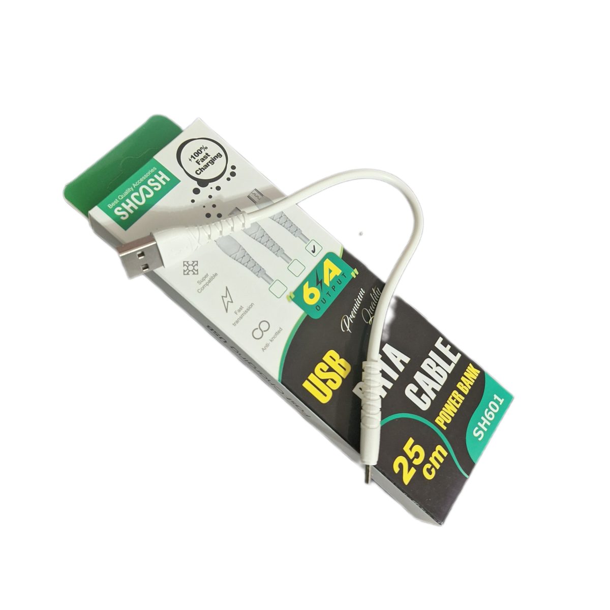 cable sh 601 a کابل پاور بانک