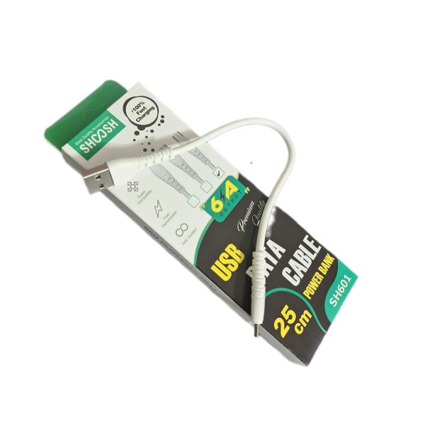 cable sh 601 a کابل پاور بانک