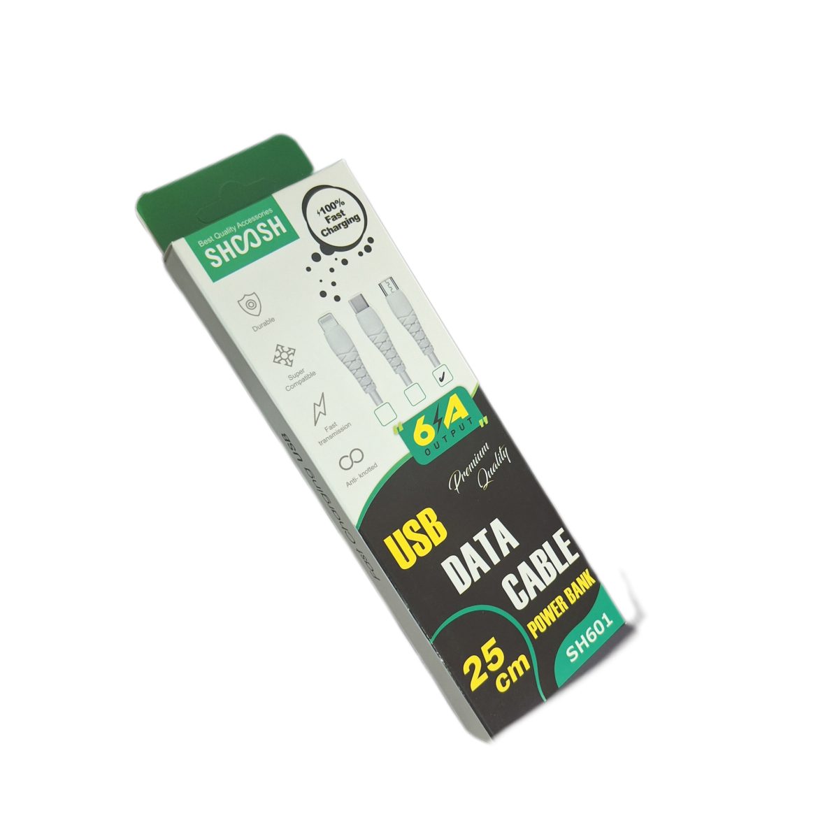 cable sh 601 a کابل پاور بانک