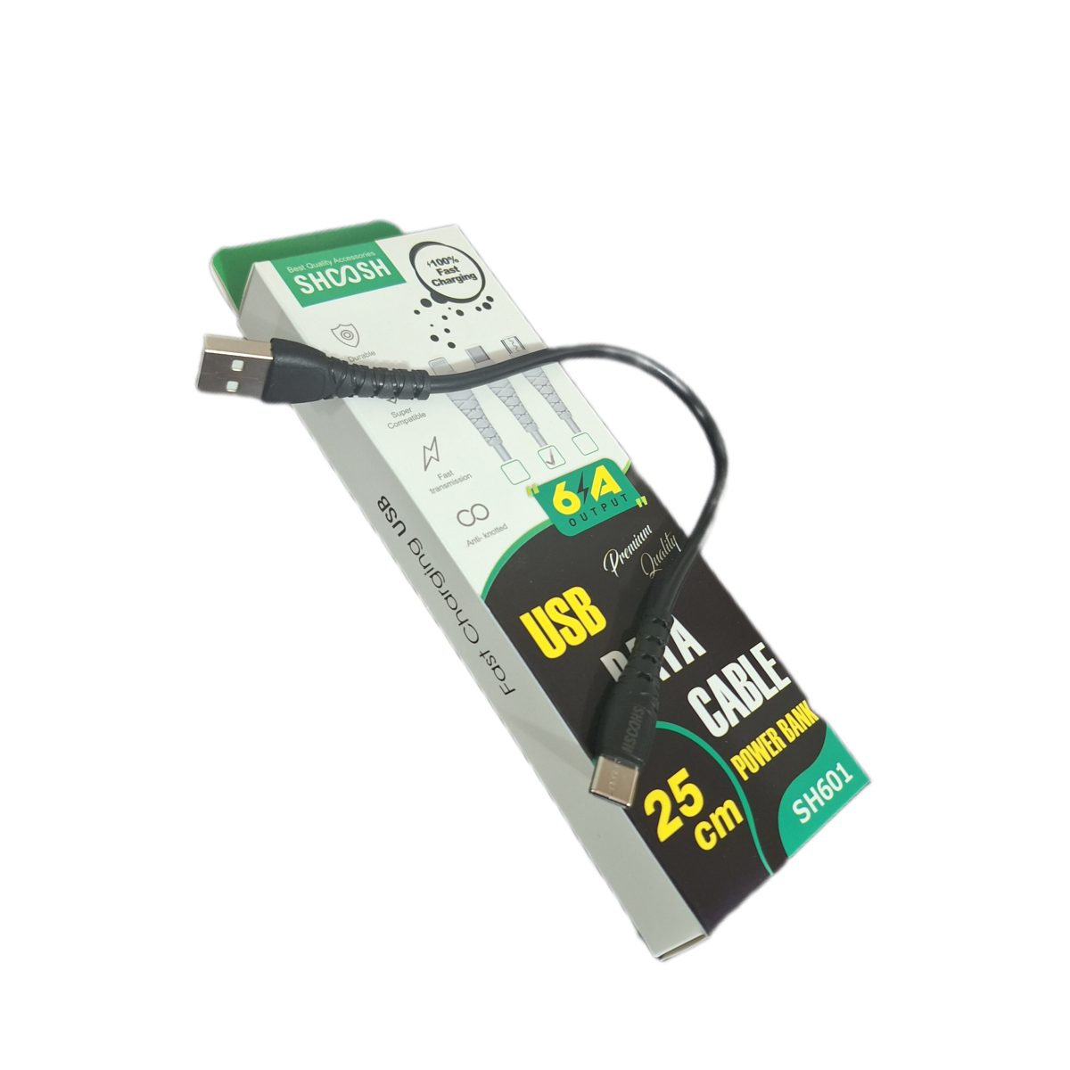 cable sh 601 c کابل پاور بانک