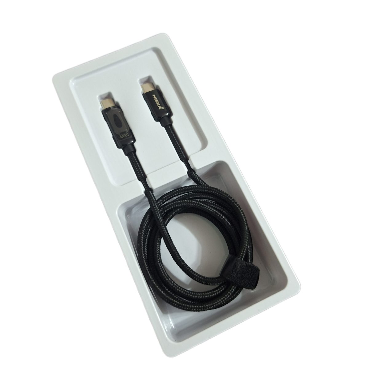 وع اتصال: USB Type-C به USB Type-C • ویژگی‌ها: پشتیبانی از شارژ سریع • کیفیت ساخت: مواد با کیفیت بالا • توان خروجی: 100 وات