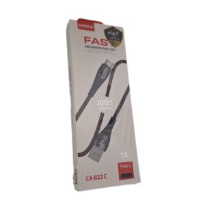 cable lx822 type-c hiska کابل تايپ سي