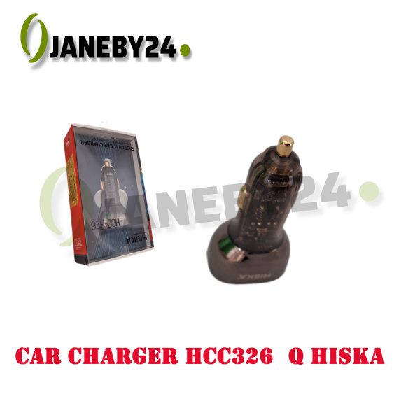 car charger hcc326q hiska شارژرفندکي