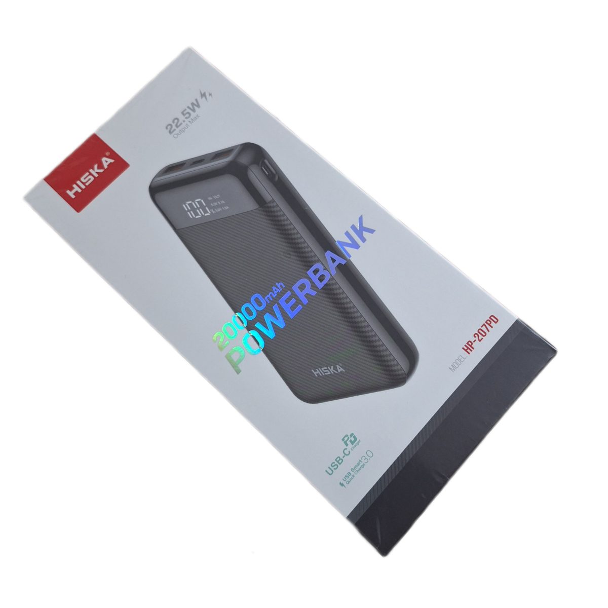 power bank 20000 207pd hiska پاوربانک