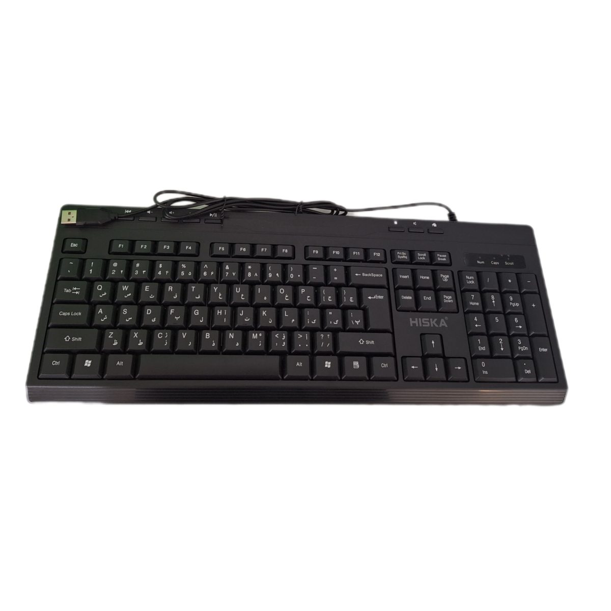 مشخصات مختصر دسته بازی HR71 Hiska: • - مدل: HR71 • - اتصال: بی‌سیم (بلوتوث) و با کابل • - سازگاری: کنسول‌های مختلف و PC • - طراحی: ارگونومیک با نور LED • - دکمه‌ها: حساس و دقیق • - لرزاننده: بله، برای تجربه واقعی‌تر • - قابلیت‌های اضافی: ممکن است دکمه‌های برنامه‌پذیر داشته باشد • گزینه‌ای مناسب برای گیمرها با کیفیت و قابلیت‌های عالی