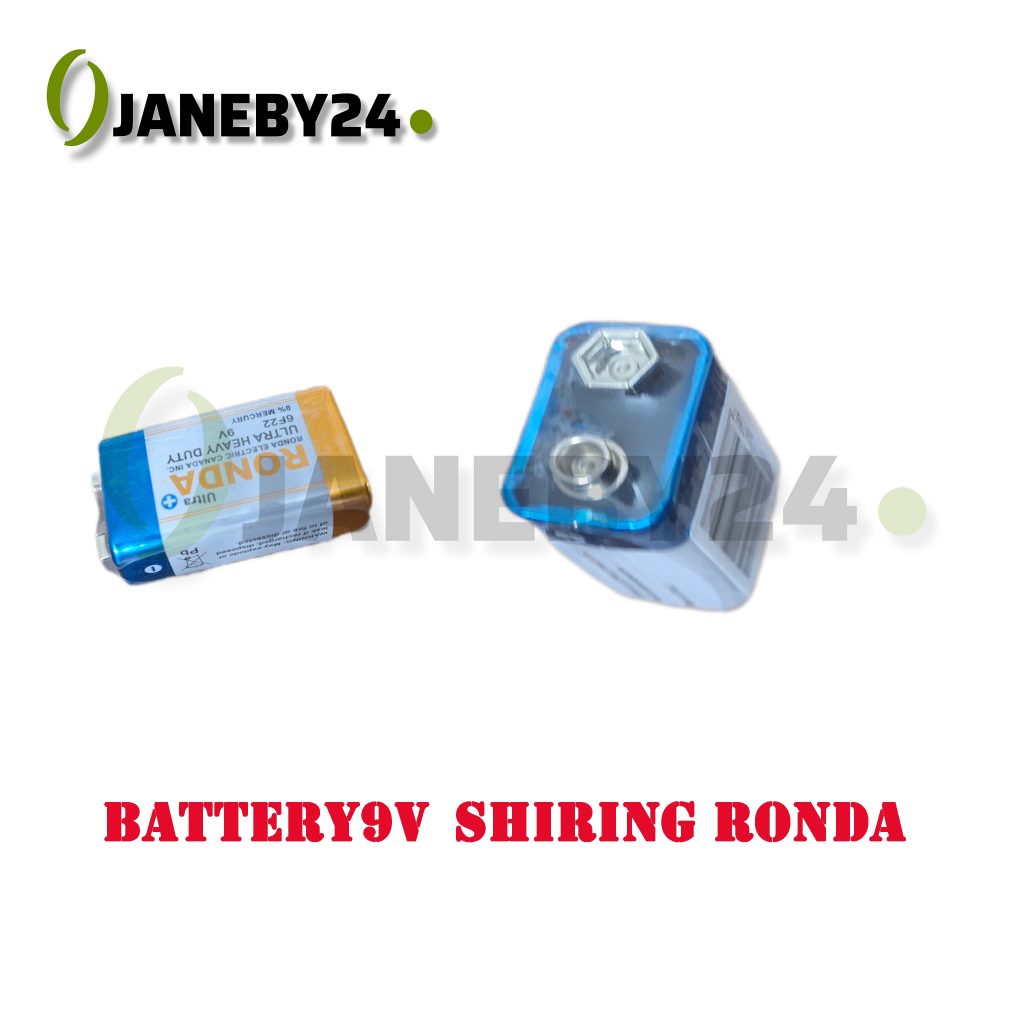 battery 9v shiring ronda