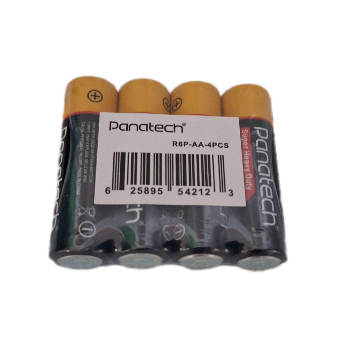 battery aa 4pcs shiring panatech باتري