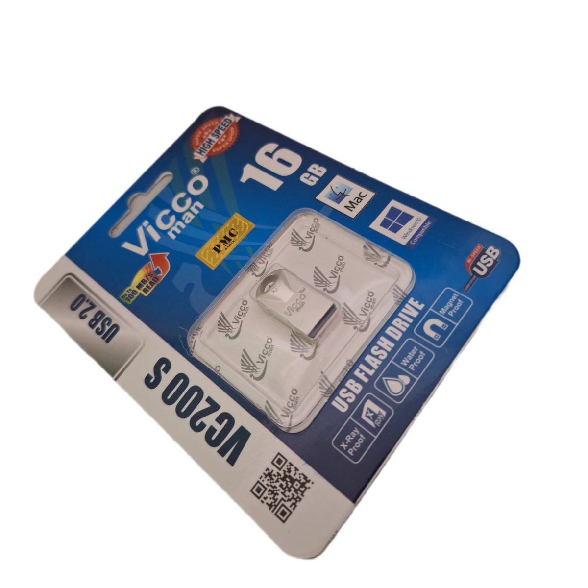 • مشخصات usb 16g 200s vicco • ظرفیت: 16 گیگابایت • نوع اتصال: USB 2.0 • سرعت انتقال: تا 15-20 مگابایت در ثانیه (در خواندن و نوشتن) • طراحی: کوچک و قابل حمل، با بدنه پلاستیکی یا فلزی مقاوم • این مدل معمولاً برای استفاده‌های عمومی و روزمره در نظر گرفته می‌شود و از سرعت بالای انتقال داده‌ها برخوردار نیست.
