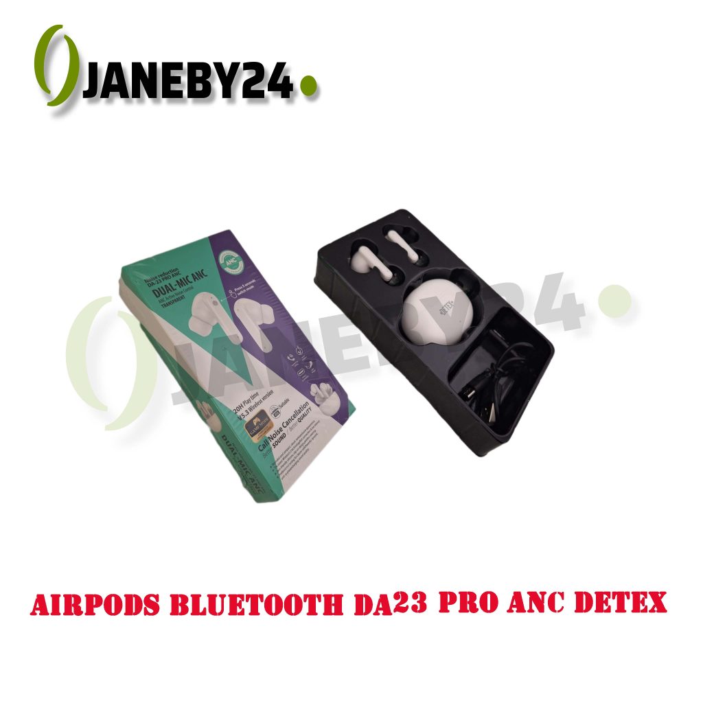 airpods bluetooth da23 pro anc detex ايرپاد