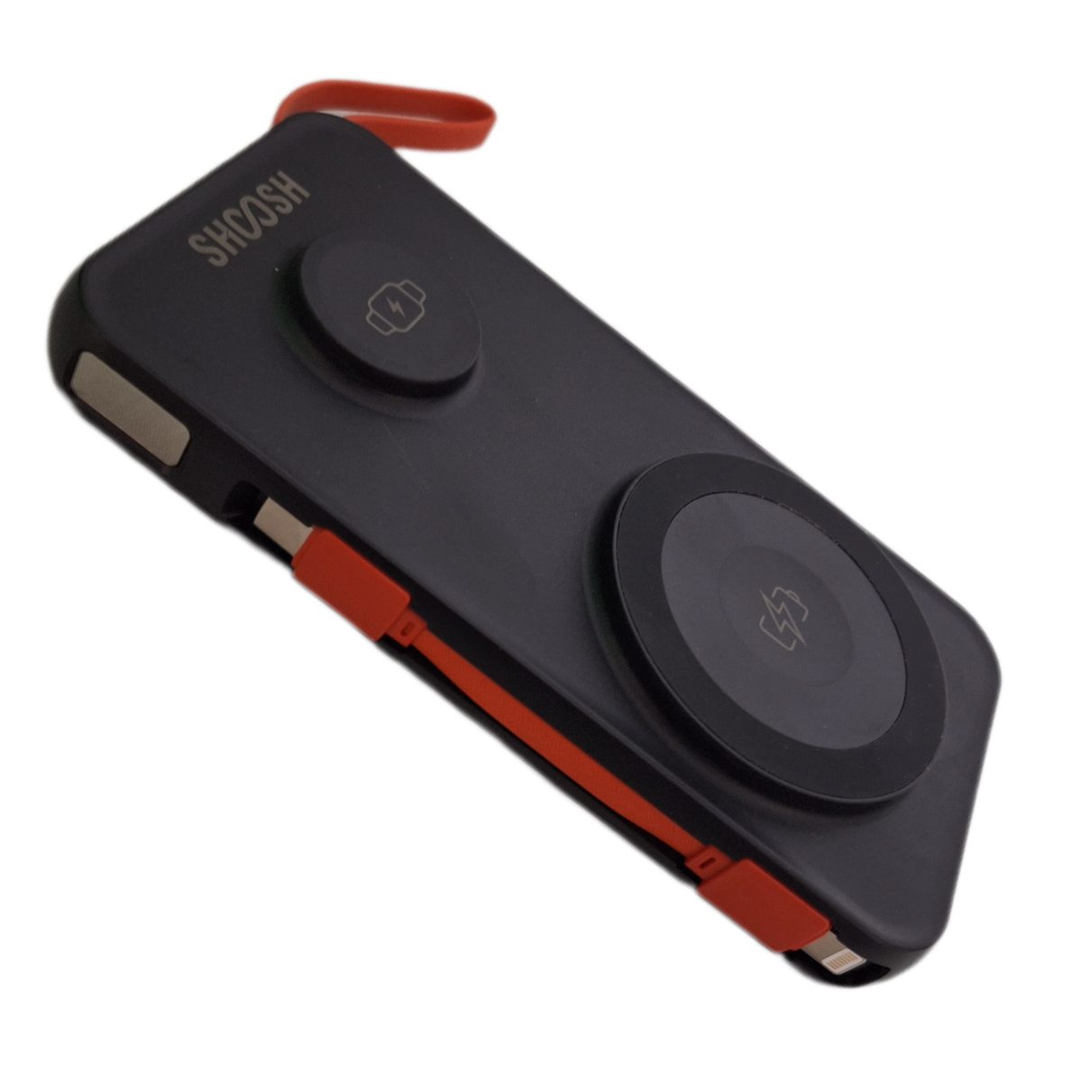 • مشخصات power bank 10000 110 sh پاوربانک • پاوربانک شوش مدل SH-110 با ظرفیت ۱۰,۰۰۰ میلی‌آمپرساعت دارای مشخصات زیر است: • ظرفیت باتری: ۱۰,۰۰۰ میلی‌آمپرساعت • توان خروجی: ۲۲.۵ وات • تعداد درگاه خروجی: ۳ عدد (یک عدد Type-C و دو عدد USB) • ویژگی‌ها: پشتیبانی از شارژ سریع Power Delivery، نمایشگر دیجیتال برای نمایش میزان شارژ • نوع باتری: لیتیوم یونی • این پاوربانک برای شارژ همزمان چند دستگاه مناسب است و به سرعت دستگاه‌های مختلف را شارژ می‌کند