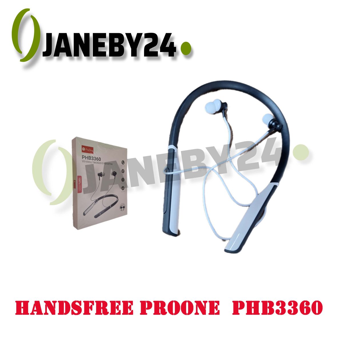 • مشخصات کامل هندزفری گردنی ProOne PHB3360 • • نوع اتصال: بی‌سیم (Bluetooth 5.0) • • برد اتصال: تا ۱۰ متر • • طراحی: گردنی با گوشی‌های مگنتی برای اتصال به یکدیگر هنگام عدم استفاده • • میکروفون داخلی: دارد (مناسب برای مکالمه)