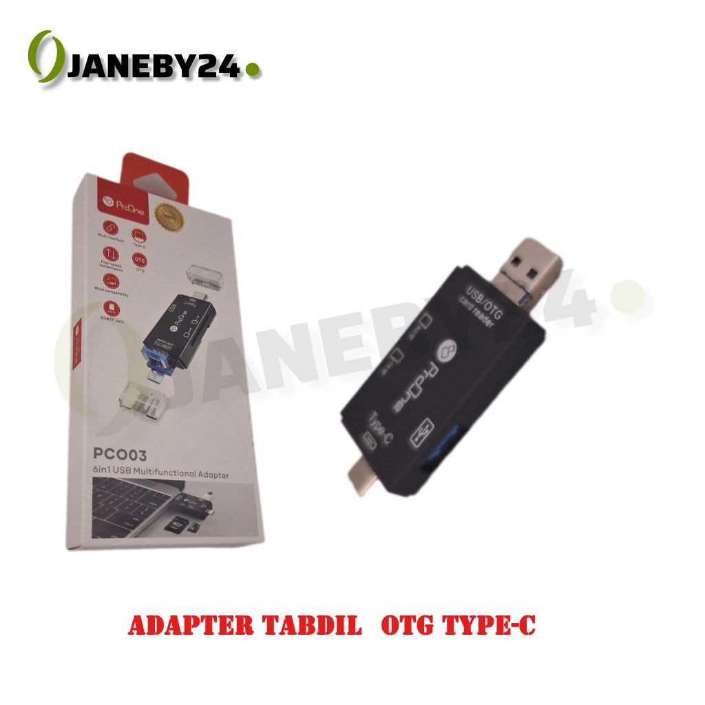 adapter tabdil otg type-c pco04 proone