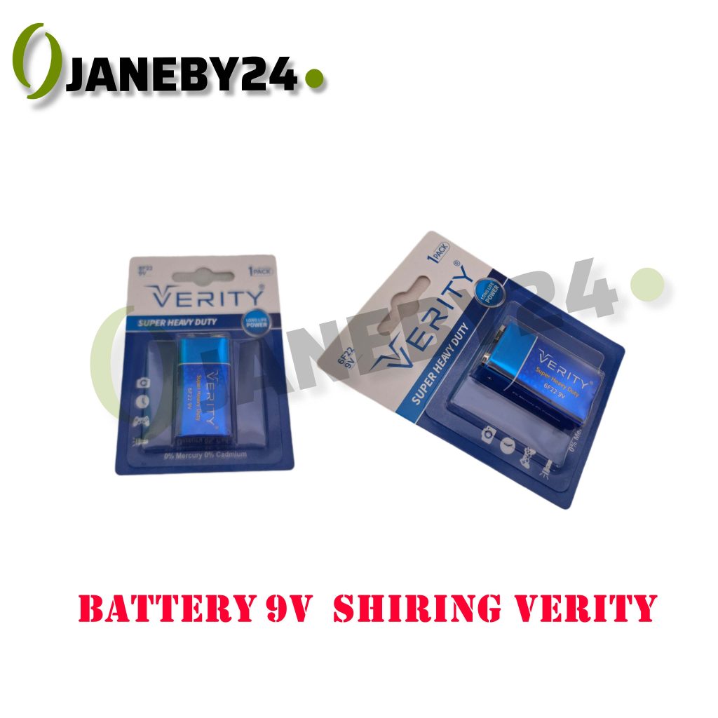 battery 9v shiring verity باتري کتابي