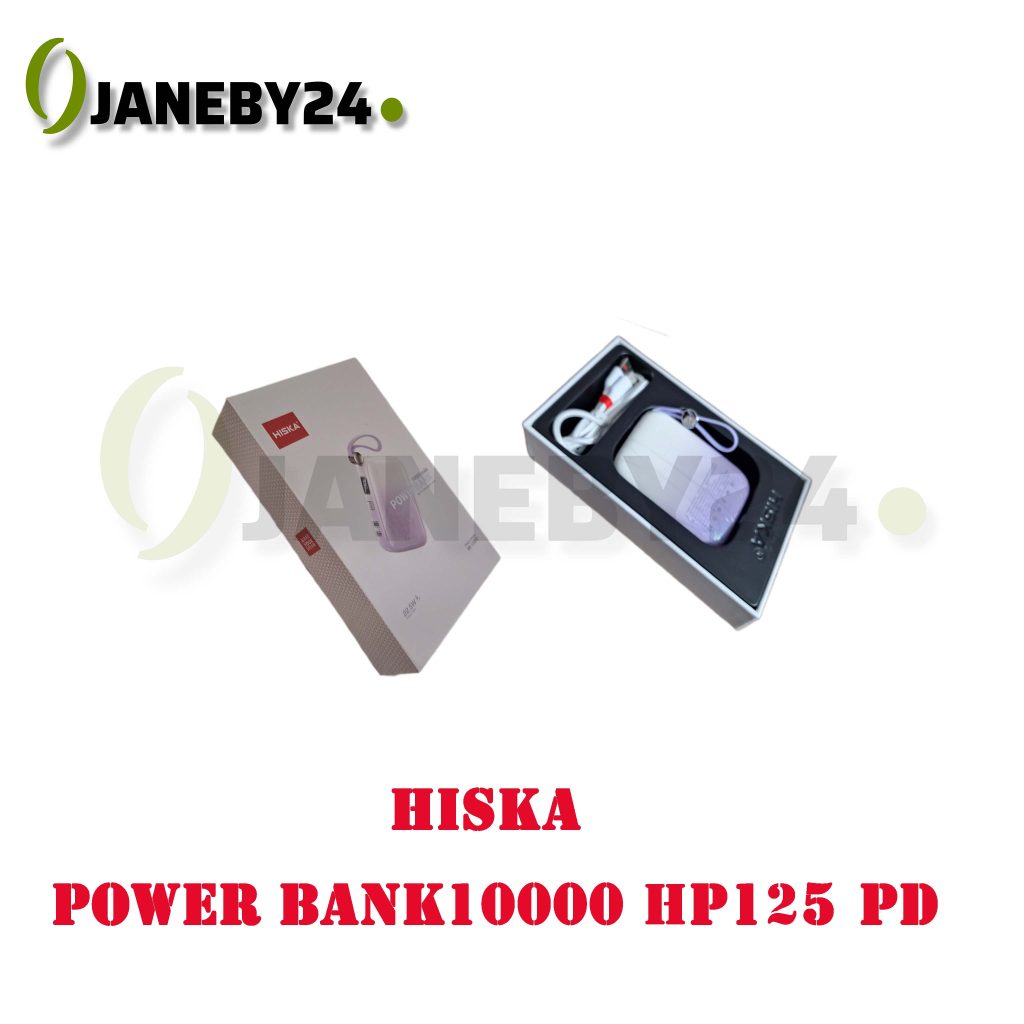 • پاوربانک HISKA HP125PD – هم‌گام با توان و سرعت • ظرفیت: ۱۰٬۰۰۰ میلی‌آمپر‌ساعت • پشتیبانی از Power Delivery (PD) برای شارژ سریع • طراحی جمع‌وجور و قابل حمل • مناسب برای شارژ انواع گوشی، تبلت و دستگاه‌های هوشمند • بدنه مقاوم با کیفیت ساخت بالا