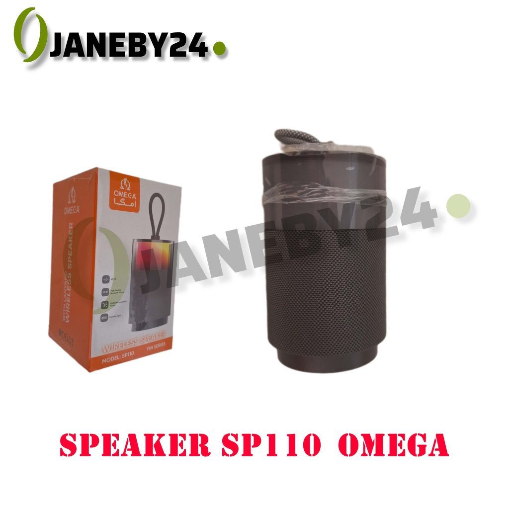 • اسپیکر Omega SP110 صدایی شفاف، قدرتمند و پرانرژی را در اندازه‌ای جمع‌وجور به شما می‌دهد :loud_sound::sparkles: • با کیفیت پخش بالا، بیس قوی و طراحی مدرن، گزینه‌ای عالی برای گوش دادن به موسیقی در خانه، سفر یا دورهمی‌هاست. • این اسپیکر با اتصال بلوتوث، درگاه USB و کارت حافظه آزادی عمل بالایی به شما می‌دهد و با باطری قابل شارژ با دوام، ساعت‌ها موسیقی بدون توقف پخش می‌کند. • ترکیبی از قدرت، زیبایی و کارایی در یک اسپیکر خوش‌ساخت از برند معتبر Omega.